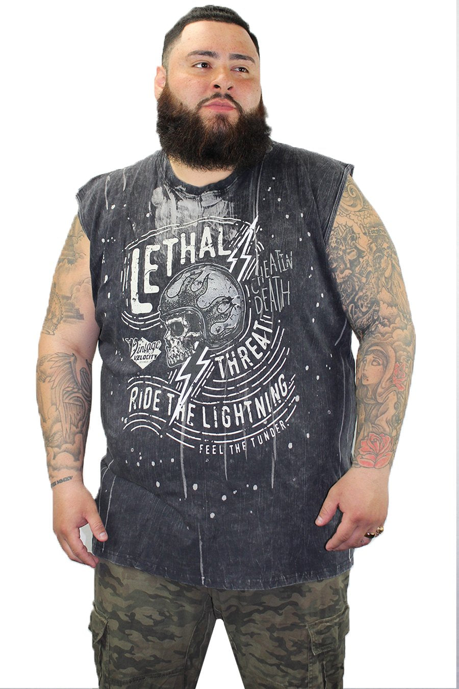 Vintage Velocity Ride The Lightning Tank Top