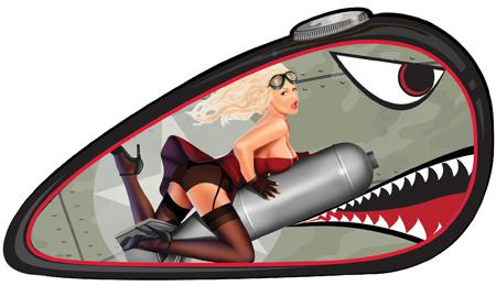 Bomber Girl Sign
