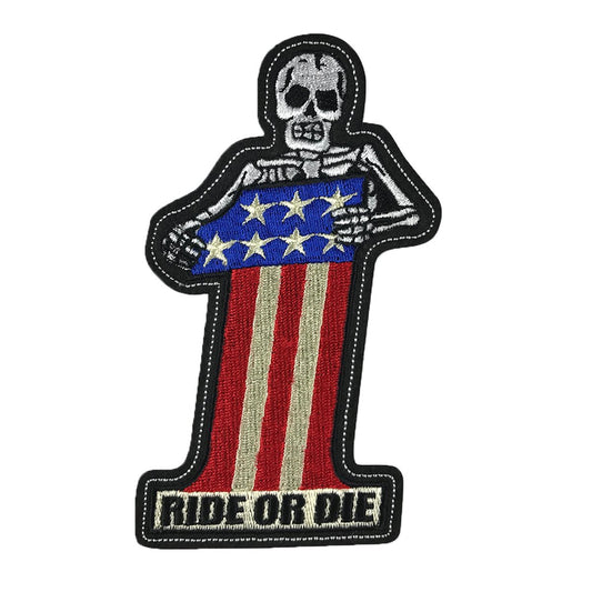 NO. 1 Skull Patch