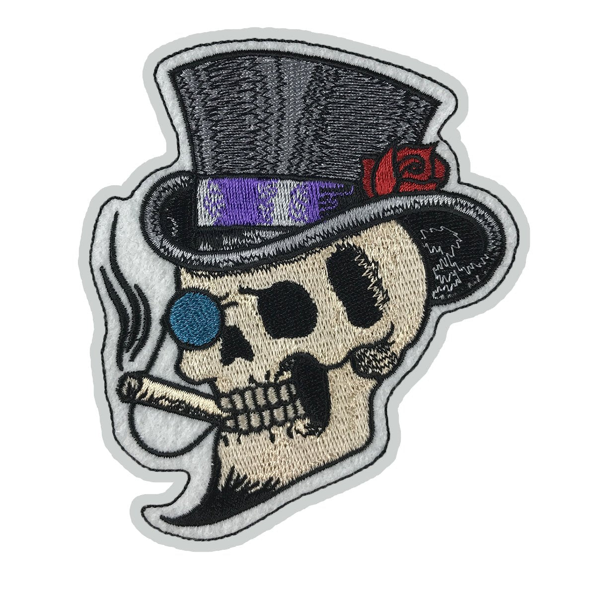 Top Hat Skull Patch