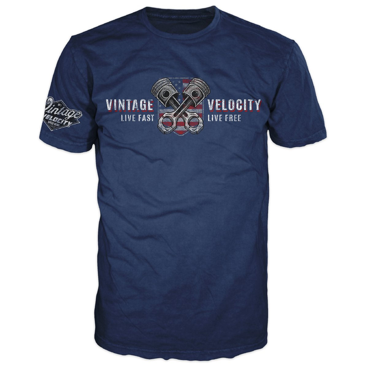 Vintage Velocity Freedom Racing USA Tee