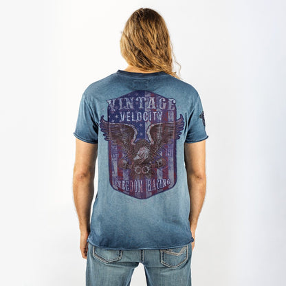 Vintage Velocity Freedom Racing USA Tee