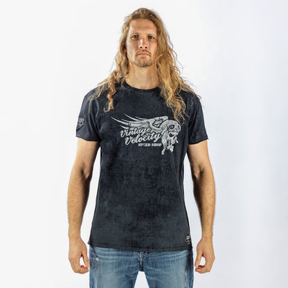 Vintage Velocity Cigar Skull Tee