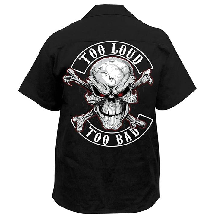 Too Loud Printed Printed Workshirt