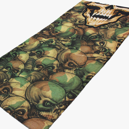 Skull Camo Face Mask