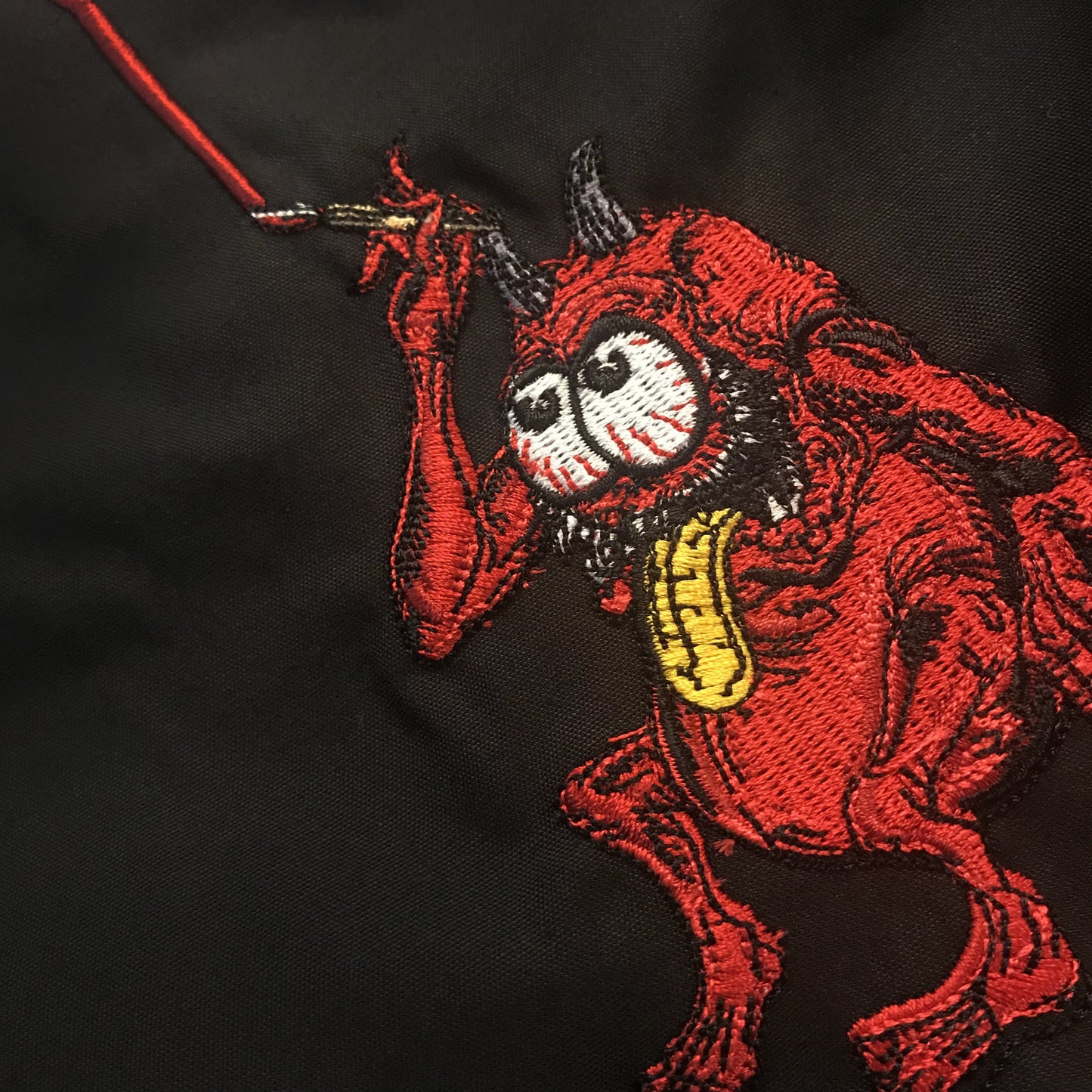 Pinstripe Monster Work Shirt