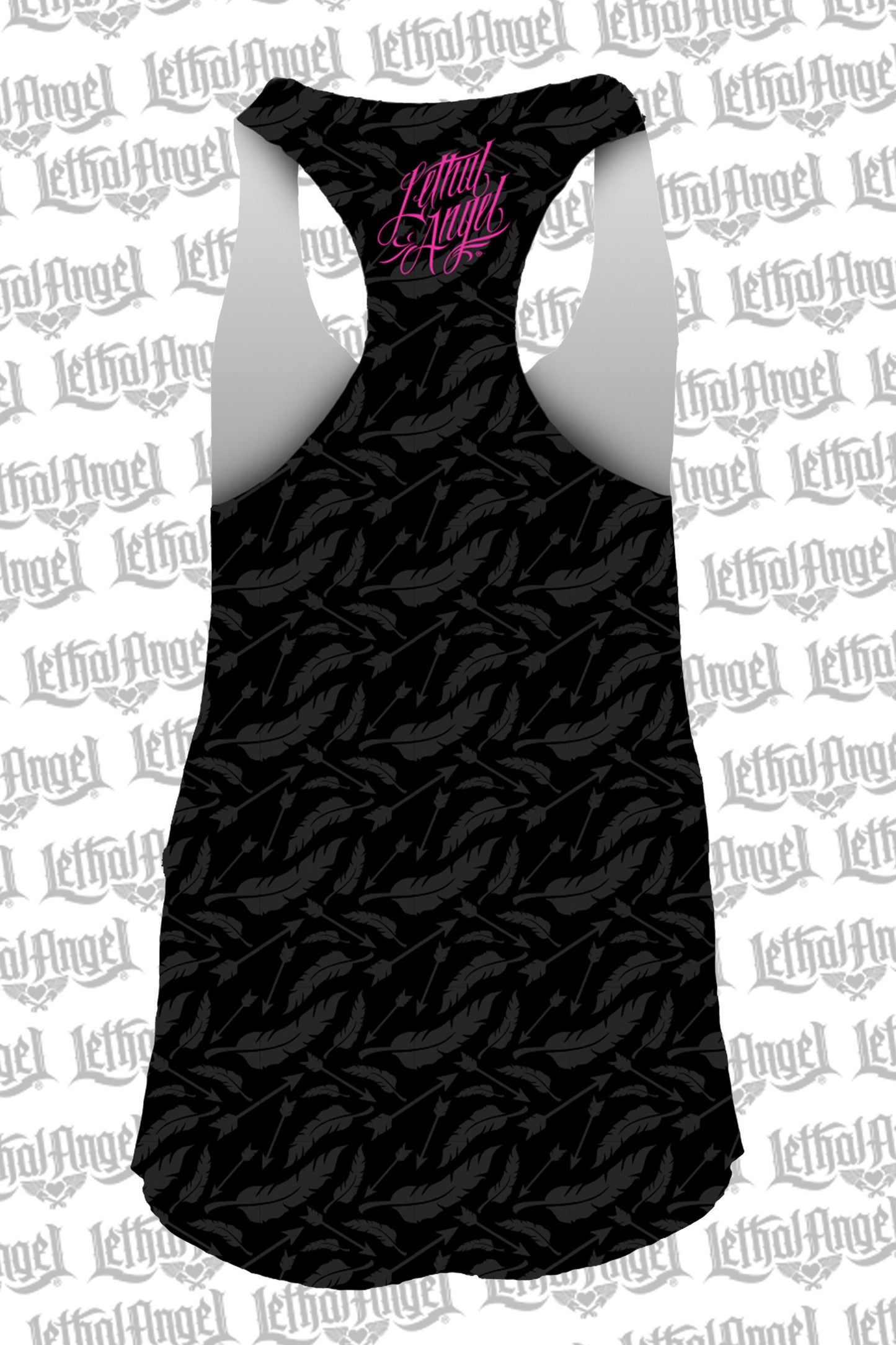 Feathers N Arrows Razor Back Tank Top