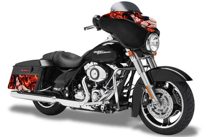 Fire & Ice Road Bike Graphics