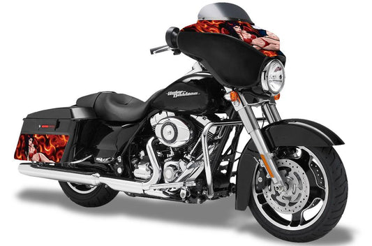Fire & Ice Road Bike Graphics