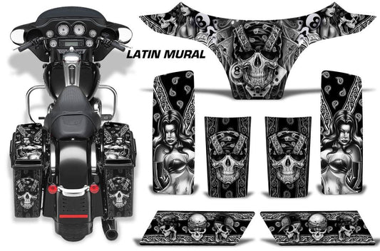 Latin Mural Road Bike Graphics