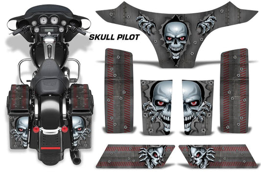 Skull Pilot Road Bike Graphics