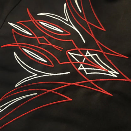 Pinstripe Monster Work Shirt