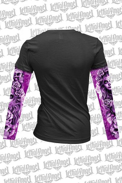 My Nightmare Tattoo Sleeve V Neck Shirt