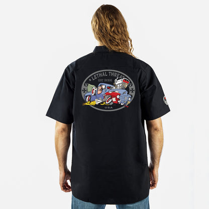 Rat Rods Blue Work Shirt