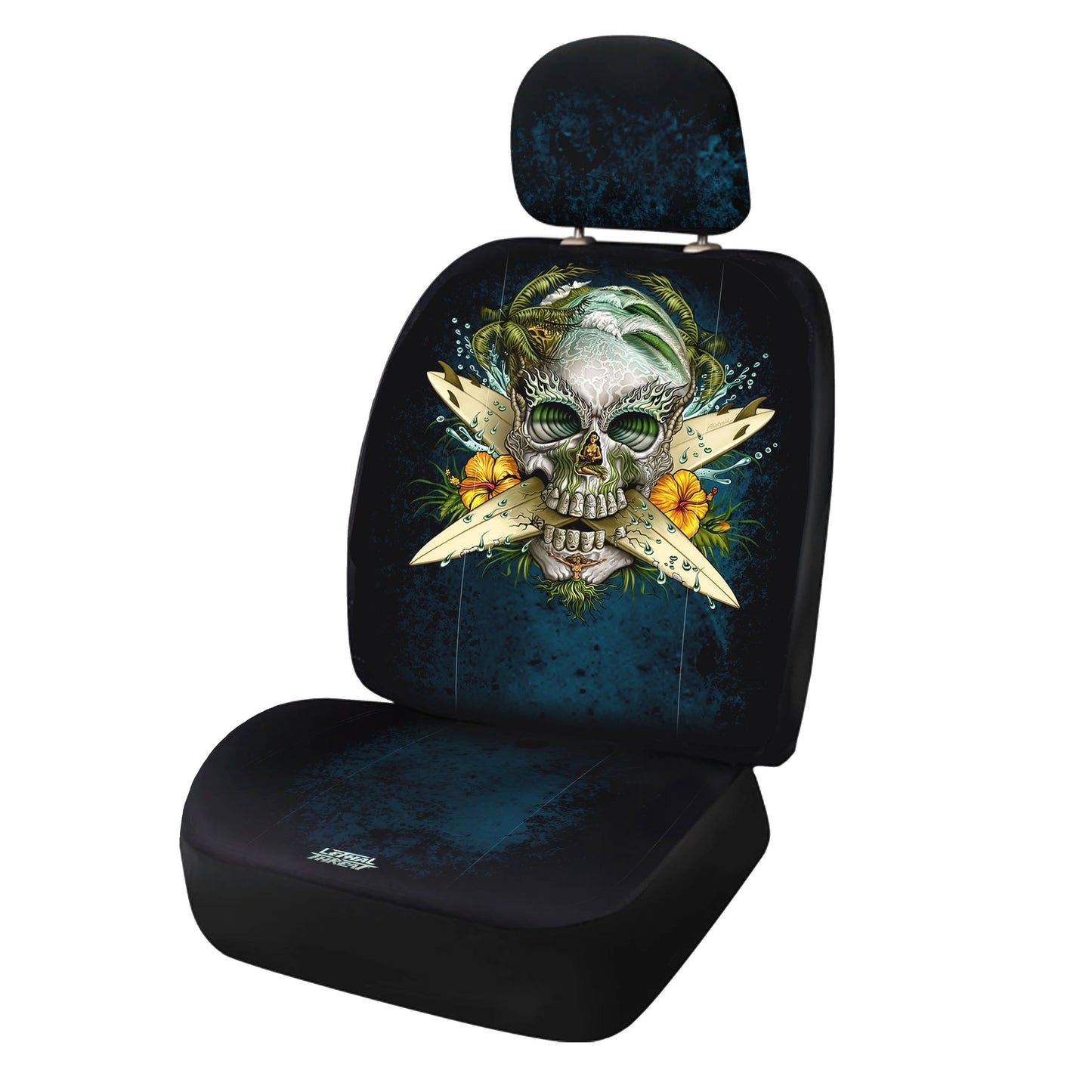 Hawaii Skull Seat Cover