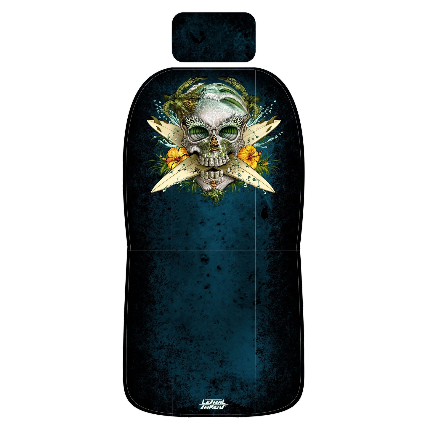 Hawaii Skull Seat Cover