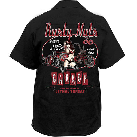 Rusty Nuts Printed Workshirt